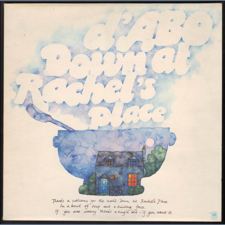 Down At Rachel's Place - Original 1972 UK A&M label 9-track LP