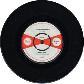 I Am Only Dreaming b/w Universal Vagrant - Original 1967 UK Island label 2-track 7