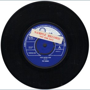 You Better Stop b/w I Like It Like That - Original 1964 UK Fontana label 2-track Promotional 7