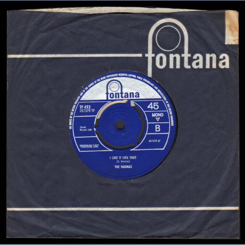 You Better Stop b/w I Like It Like That - Original 1964 UK Fontana label 2-track Promotional 7"