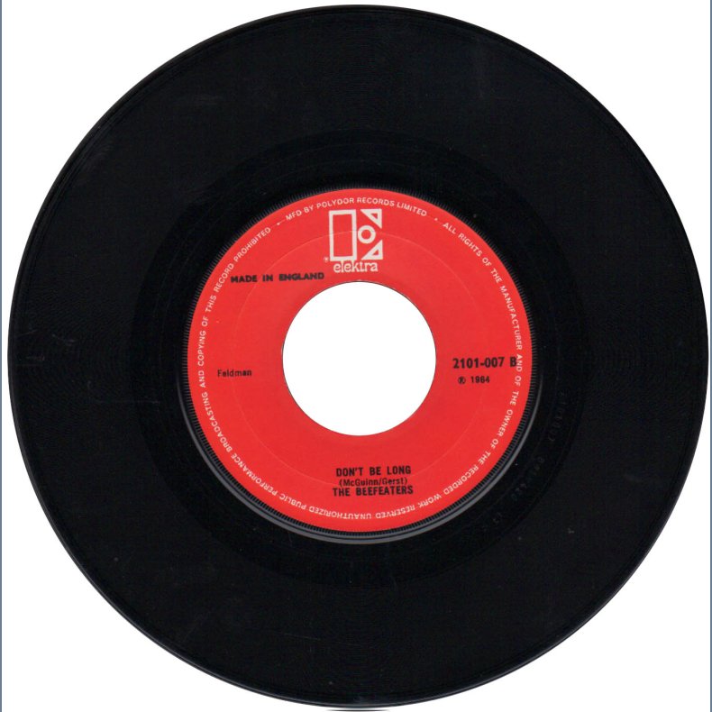 Please Let Me Love You b/w Don't Be Long - 1970 UK Elektra label 2nd Issue 2-track 7" Single