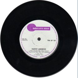 Harvey Andrews EP - 1965 UK Transatlantic label 4-track 7" EP