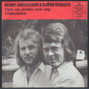 Tänk om jorden vore ung b/w Träskofolket - 1971 Swedish Polar label 2-track 7