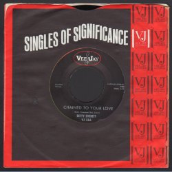 You're No Good b/w Chained to Your Love - Original 1963 Vee Jay label 2-track 7" Single
