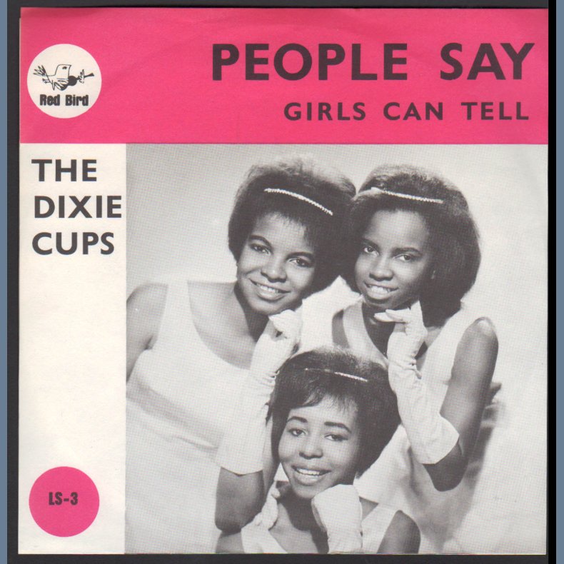 People Say b/w Girls Can Tell - Original 1964 Swedish Red Bird pressing 2-track 7" Single