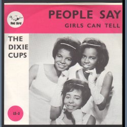 People Say b/w Girls Can Tell - Original 1964 Swedish Red Bird pressing 2-track 7" Single