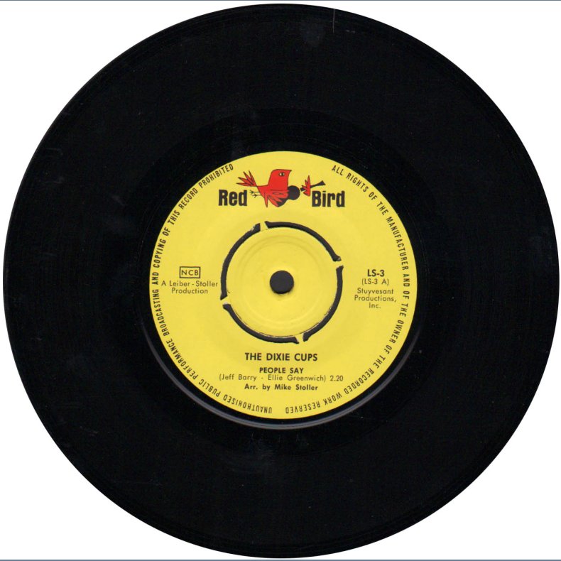 People Say b/w Girls Can Tell - Original 1964 Swedish Red Bird pressing 2-track 7" Single