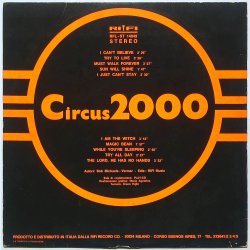 Circus 2000 - Original 1970 Italian RiFi label 10-track Stereo LP