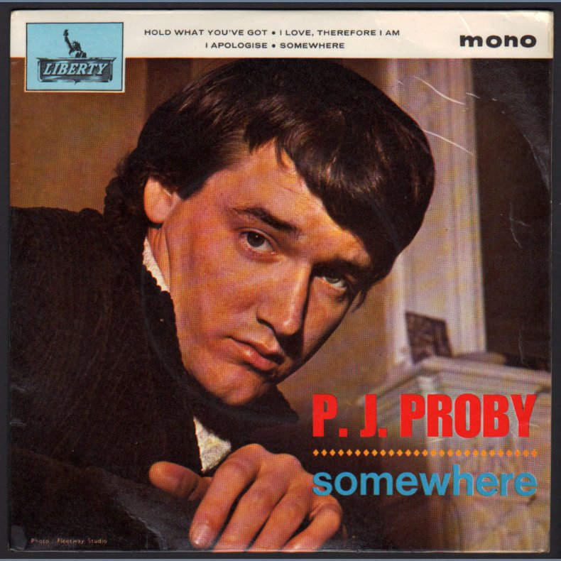 Somewhere - Original 1964 UK Liberty label 4-track 7" EP