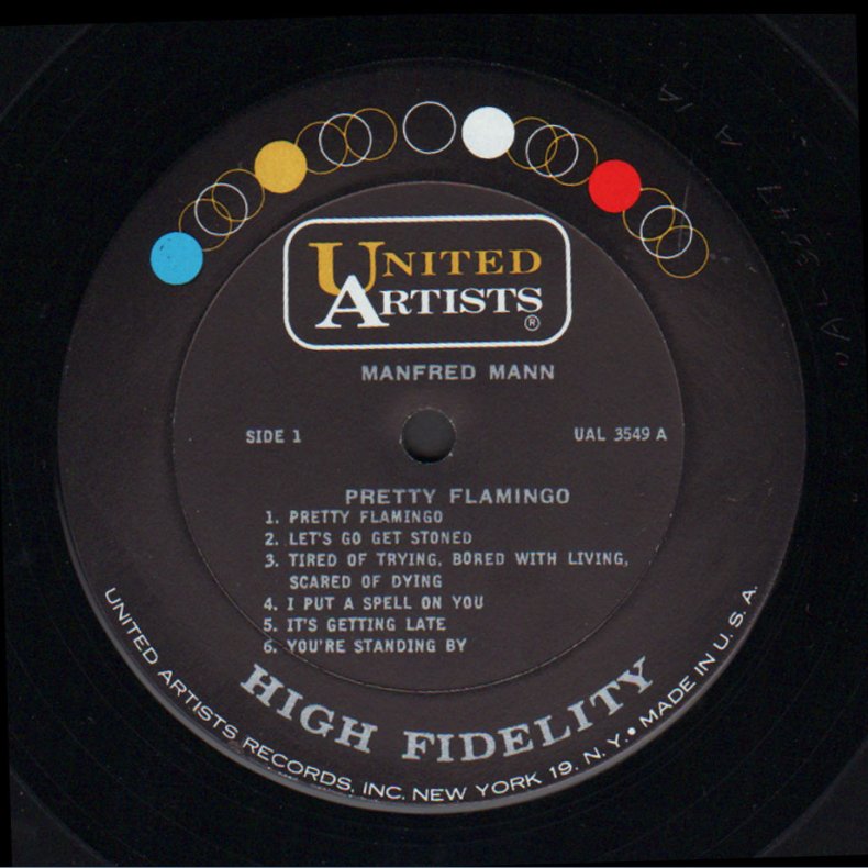 Pretty Flamingo - Original 1966 US United Artists 11-track Stereo LP