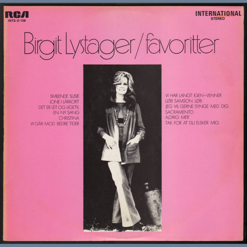 Favoritter - Original 1972 Danish RCA Camden label 12-track LP