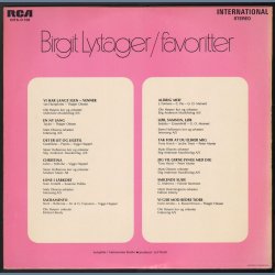 Favoritter - Original 1972 Danish RCA Camden label 12-track LP