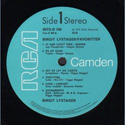 Favoritter - Original 1972 Danish RCA Camden label 12-track LP