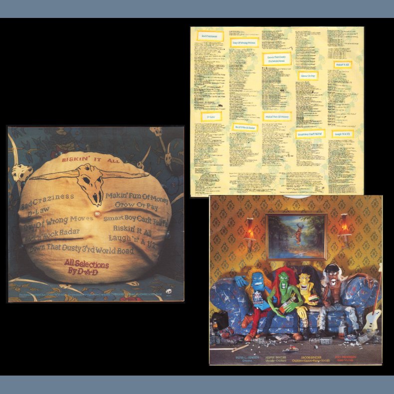 Riskin' It All - 1991 Dutch Pressed MMedley label 11-track LP