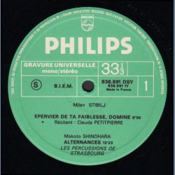 &Eacute;pervier De Ta Faiblesse/ Alternances/ Signalement - 1960ies Philips Prospective 21e Si&egrave;cle Series L