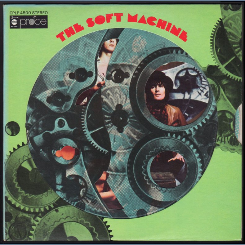 The Soft Machine (Volume 1) - Original 1971 US Probe label 7-track LP - Gimmick Cover Issue