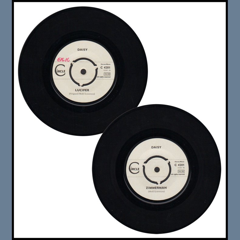 Lucifer b/w Zimmerman - Original 1969 Circle label 2-track 7" Single