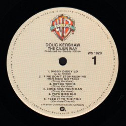 The Cajun Way - late 1970ies US Warner Bros label 12-track LP - Autographed