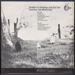 Tonight I'm Singing Just For You - Original 1970 Vanguard label 11-track Stereo LP