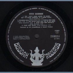Steve Goodman - 1971 UK Buddah label 12-track LP
