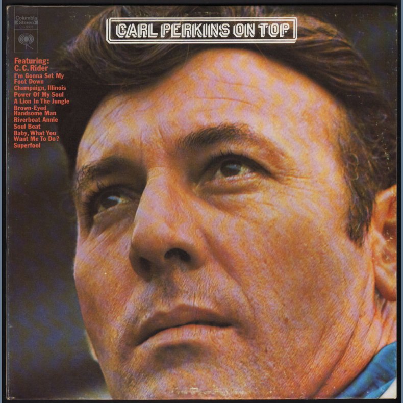 Carl Perkins On Top - Original 1969 US Columbia label 10-track Stereo LP