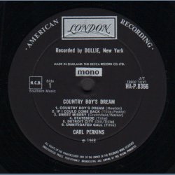 Country Boy's Dream - Original 1968 UK Dollie label 12-track Mono LP