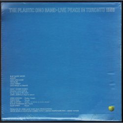 Live Peace In Toronto 1969 - Original 1970 US Apple label 8-track 1st Issue LP Incl. Calendar