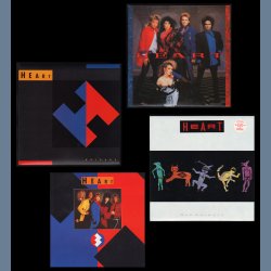 Heart - Rare 1990 UK Capitol label limited edition 33-track 3LP box set 