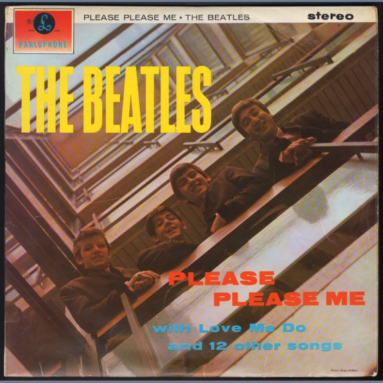 Please Please Me - 1964 UK Parlophone label 5th Pressing Stereo LP