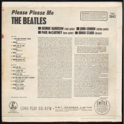 Please Please Me - 1964 UK Parlophone label 5th Pressing Stereo LP