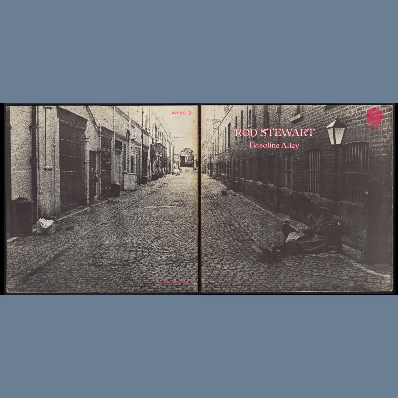 Gasoline Alley - Original 1970 German Vertigo label 9-track LP - Swirl labels