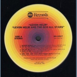 Levon Helm &amp; the RCO All-Stars - Original 1977 US ABC label 10-track LP