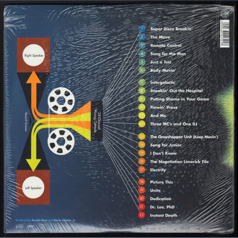 Hello Nasty - 2009 US Grand Royal label 22-track 180 gram Remastered 2LP set