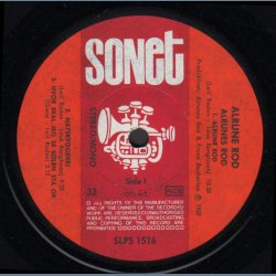 Alrune Rod - start-1970ies Danish Sonet label 2nd Pressing 5-track LP