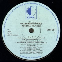 Elva Kvinnor I Ett Hus - Original 1975 Swedish Cupol label 11-track LP