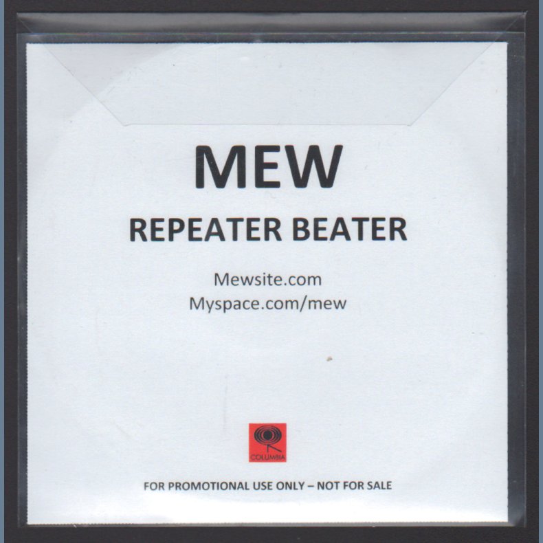 RepeaterBeater - Authentic 2009 UK Columbia label 1-track Promotional CD Acetate