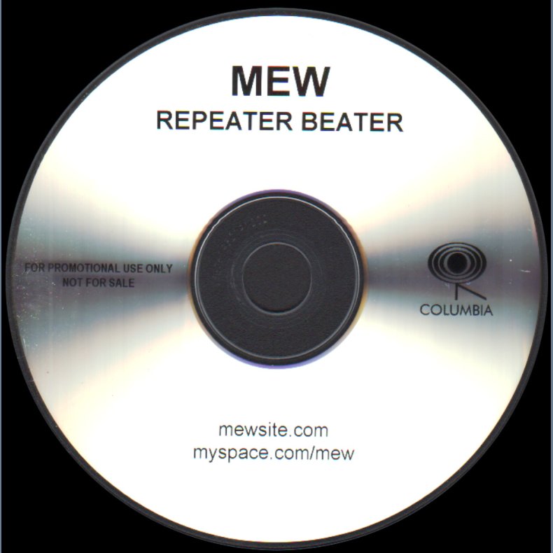 RepeaterBeater - Authentic 2009 UK Columbia label 1-track Promotional CD Acetate