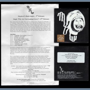 Why Are You Looking Grave? - Original 2006 UK Sony-BMG label 2-track Promotional issue CD