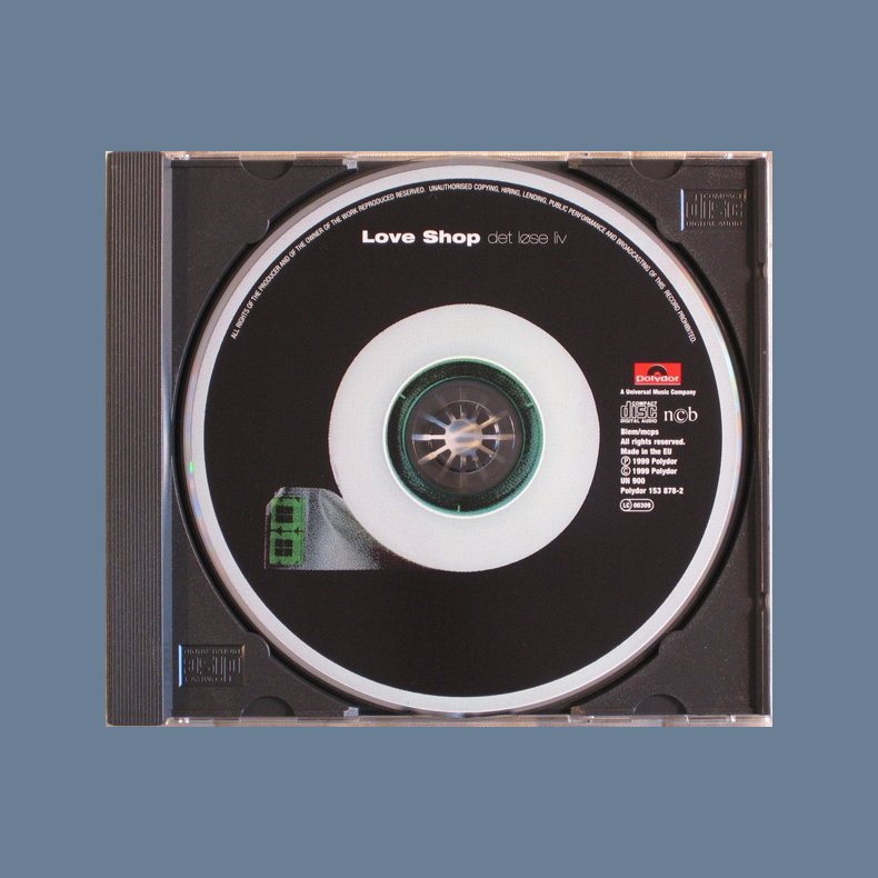 Det lse liv - 1999 Danish Polydor/Universal label 10-Track CD