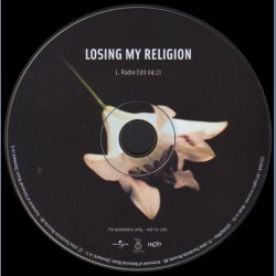 Losing My Religion - 2004 Danish Universal Music label 1-track promotional issue CD