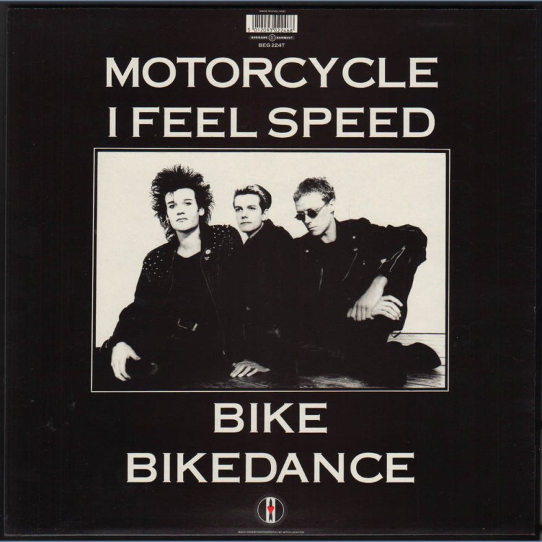 Motorcycle - Original 1989 UK Beggars Banquet label 4-track 12" Single