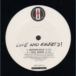 Motorcycle - Original 1989 UK Beggars Banquet label 4-track 12" Single