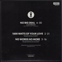 No Big Deal - Original 1989 UK Beggars Banquet label 3-track 12" Single