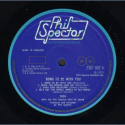 Born To be With You - Original 1975 UK Phil Spector label 8-track LP