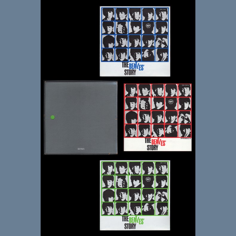 The Beatles' Story - 1976 Japanese Apple label 2nd Issue 17-track 2-LP box set  
