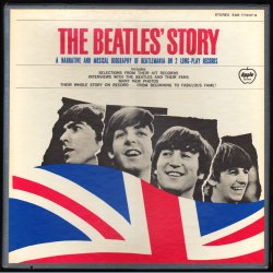 The Beatles' Story - 1976 Japanese Apple label 2nd Issue 17-track 2-LP box set  