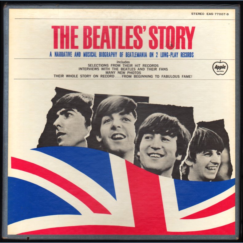 The Beatles' Story - 1976 Japanese Apple label 2nd Issue 17-track 2-LP box set  