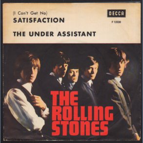 Satisfaction b/w The Under Assistant West Coast... - Original 1965 Swedish Decca label 2-track 7