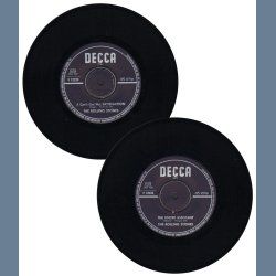 Satisfaction b/w The Under Assistant West Coast... - Original 1965 Swedish Decca label 2-track 7"