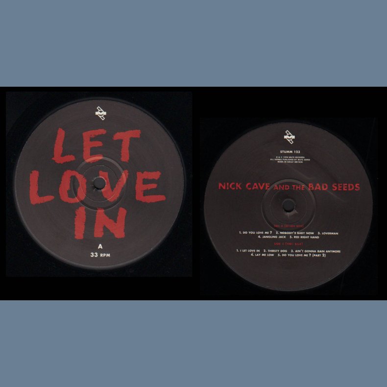 Let Love In - Original 1994  UK Mute label 10-track LP